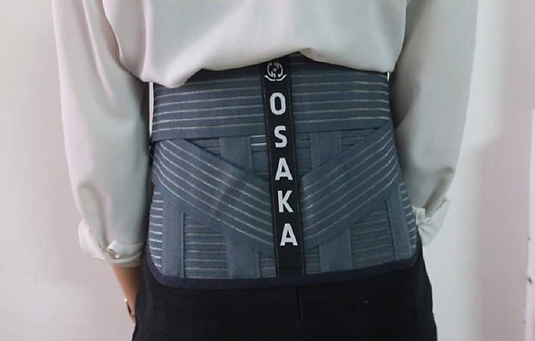 Đai lưng bảo vệ cột sống thắt lưng, phục hồi chức năng Osaka