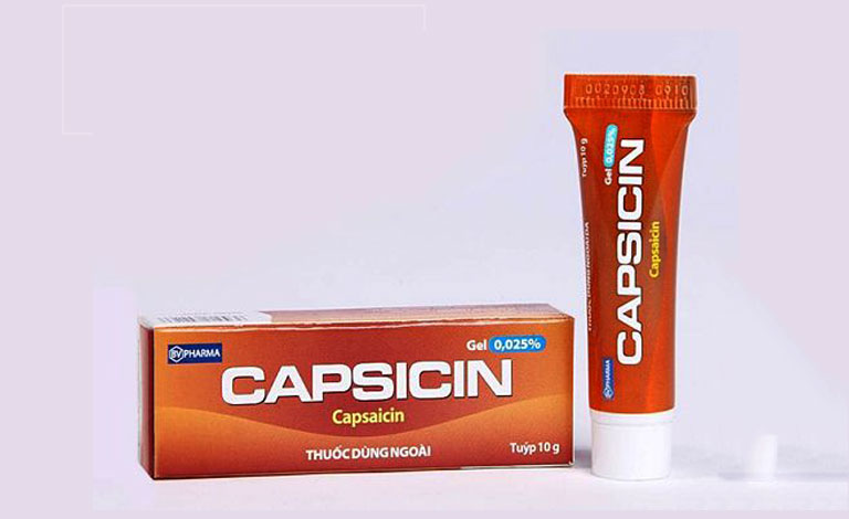 kem capsaicin trị thoái hóa khớp gối
