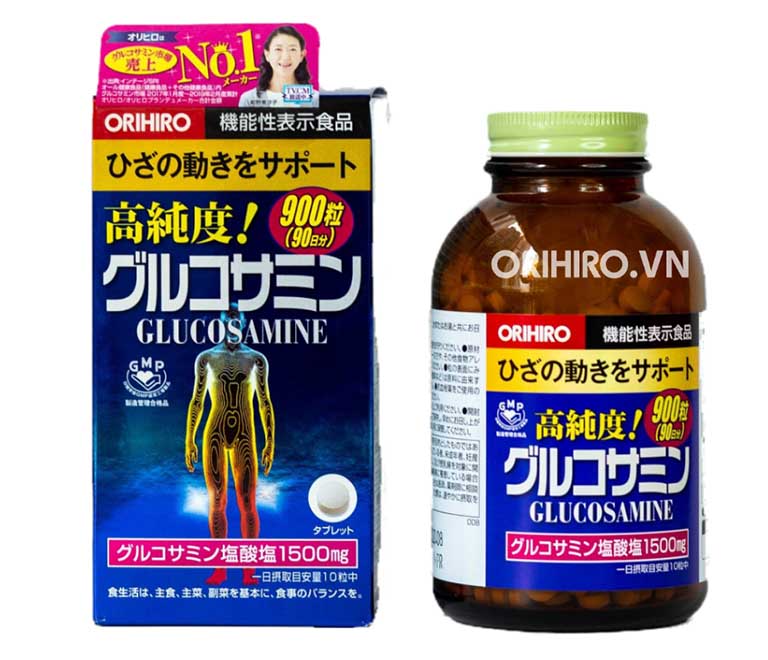 Viên uống trị đau thần kinh tọa của Nhật Orihiro Glucosamine 1000mg