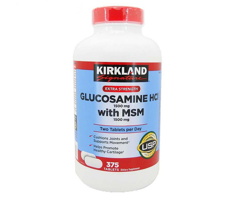 Viên uống Kirkland Glucosamine HCL 1500mg with MSM 1500mg (Mỹ)