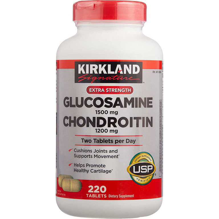 Viên uống Kirkland Glucosamine 1500mg & Chondroitin 1200mg (Mỹ)