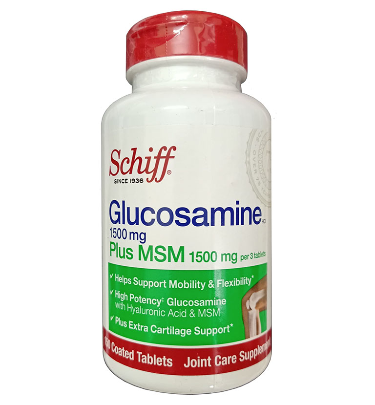 Viên uống Schiff Glucosamine 1500mg Plus MSM 1500mg (Mỹ)