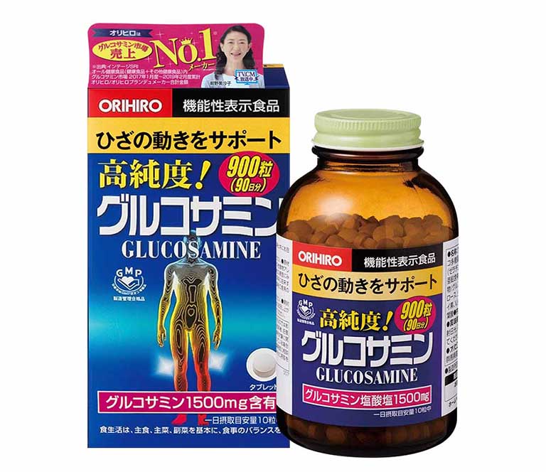 Viên uống Glucosamine Orihiro của Nhật Bản