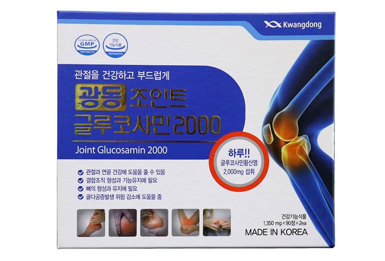 Viên uống KwangDong Joint glucosamine 2000 (Hàn Quốc)