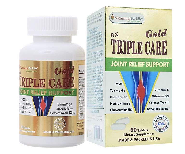 Viên uống Vitamins For Life Triple care Gold
