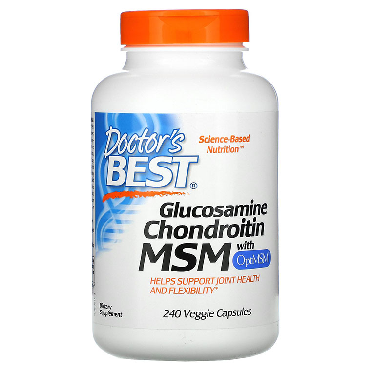 Viên uống Doctor’s Best Glucosamine Chondroitin MSM