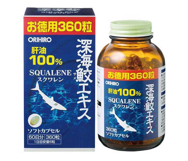 Viên uống sụn cá mập Squalene Orihiro Nhật Bản