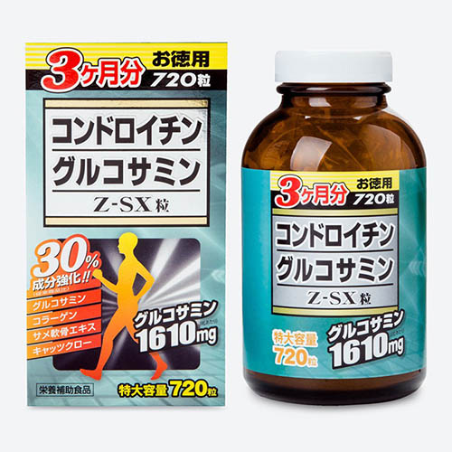 Viên uống Jpanwell Glucosamine Chondroitin Z-SX của Nhật Bản