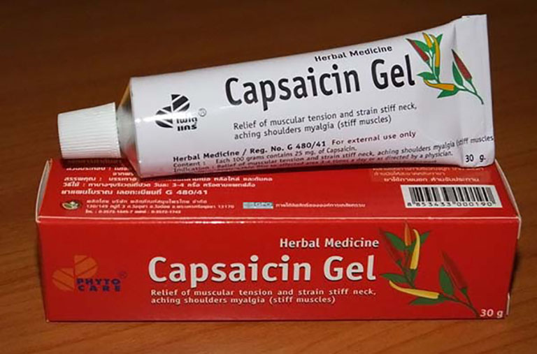 Thuốc bôi chứa Capsaicin