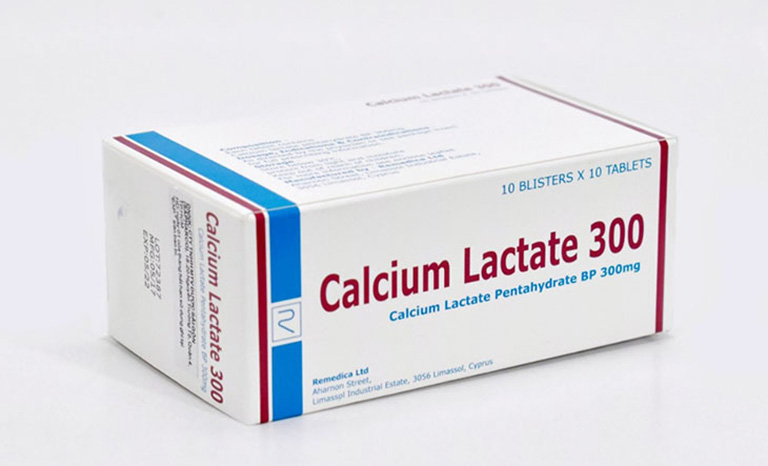 Thuốc Calcium Lactate 300mg