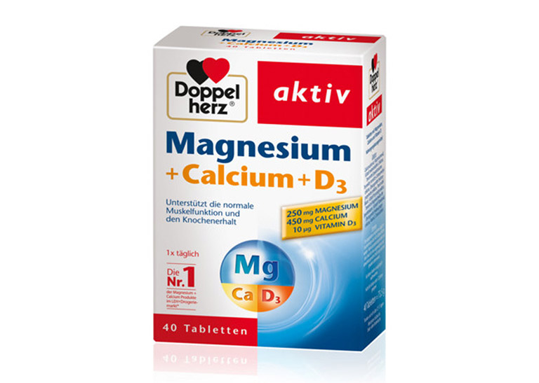 Viên uống Doppelherz Magnesium Calcium D3
