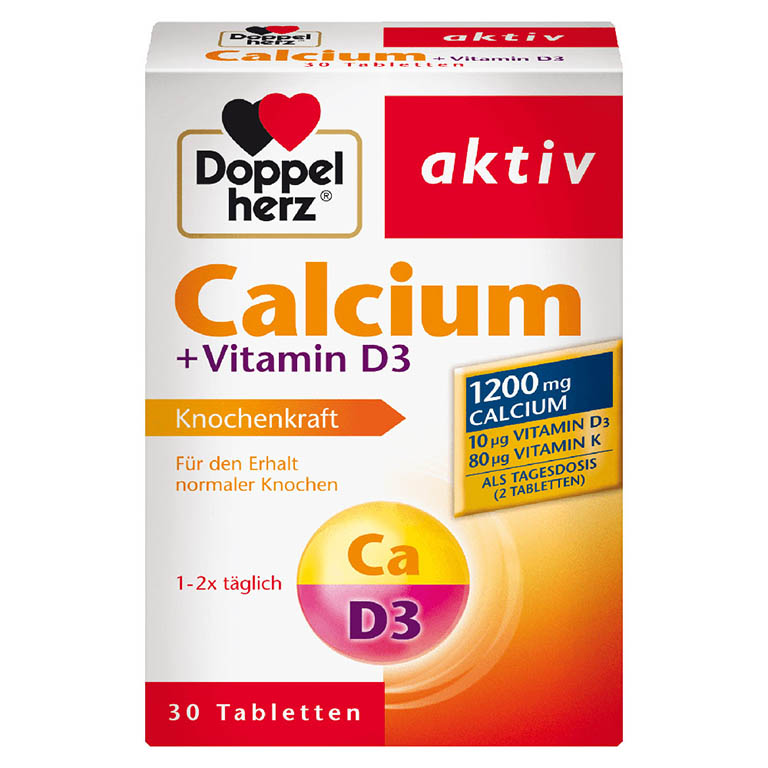Viên uống Doppelherz Calcium D3