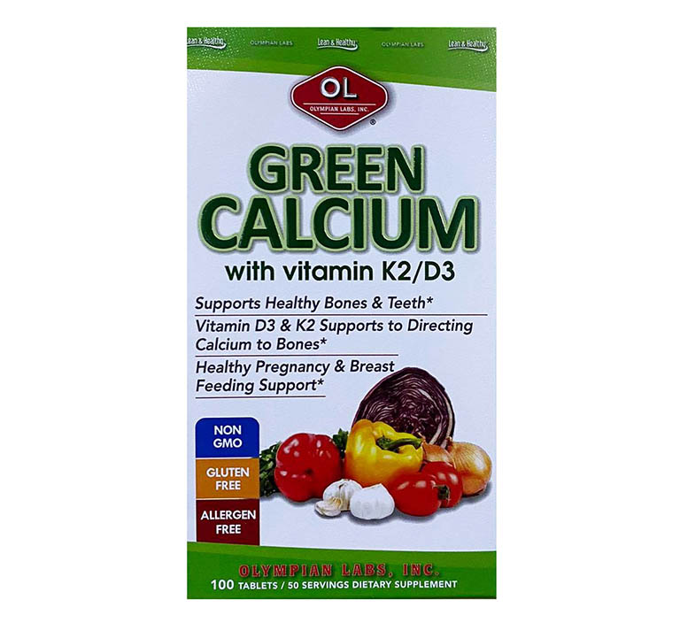 Viên uống Green Calcium có tính an toàn cao
