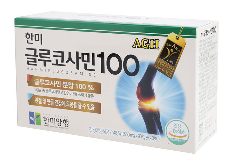 Hanmi Glucosamine 100 của Hàn Quốc lành tính, mang đến nhiều lợi ích