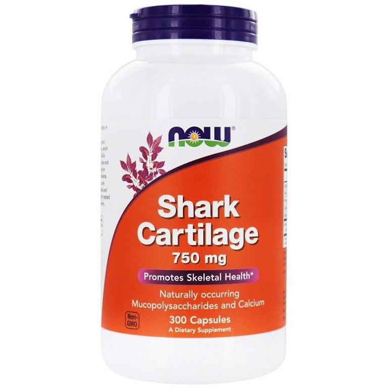 Viên uống sụn vi cá mập Now Shark Cartilage 750 mg