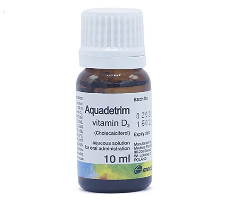 Liều dùng thuốc Aquadetrim Vitamin D3 cho trẻ sơ sinh không giống nhau