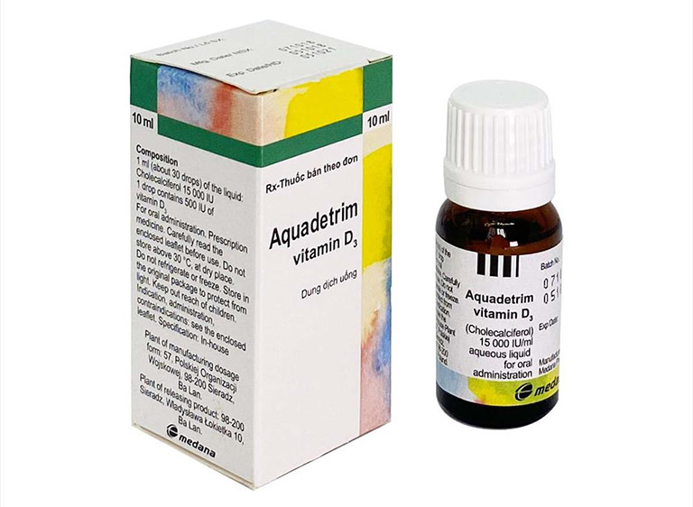 Thuốc Vitamin D3 Aquadetrim cần được dùng đúng hướng dẫn để đảm bảo an toàn