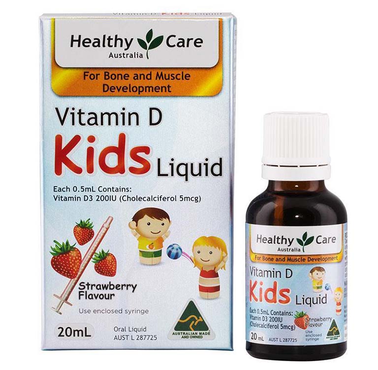 Vitamin D Healthy Care Kids Liquid