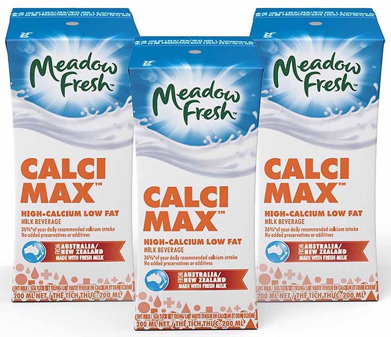 Sữa tươi tăng chiều cao cho bé Meadow Fresh Calci Max
