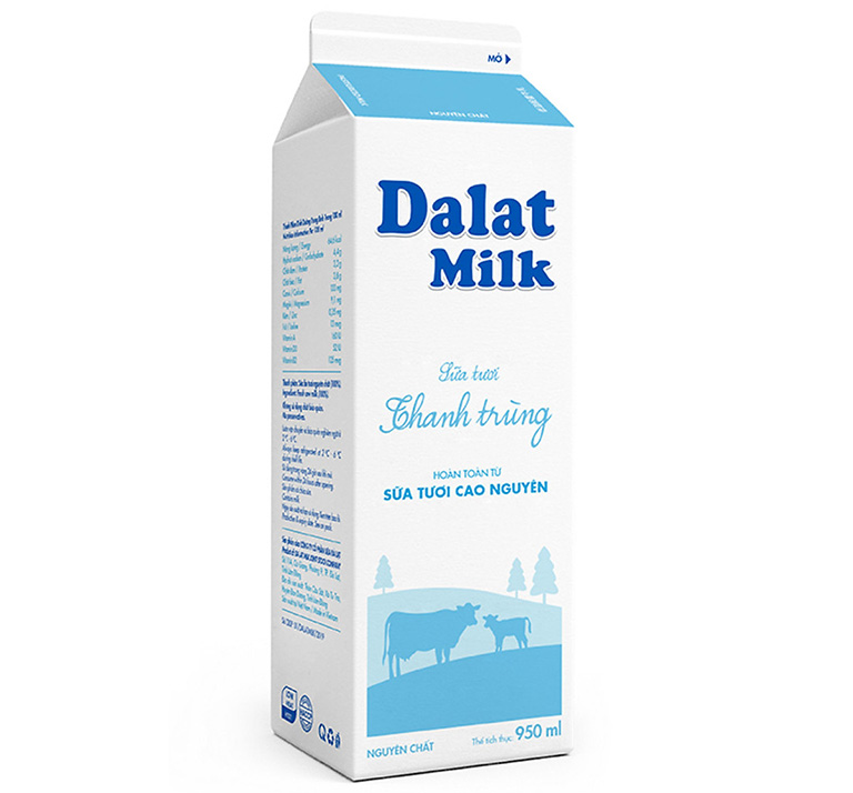 Sữa tươi thanh trùng Dalat Milk