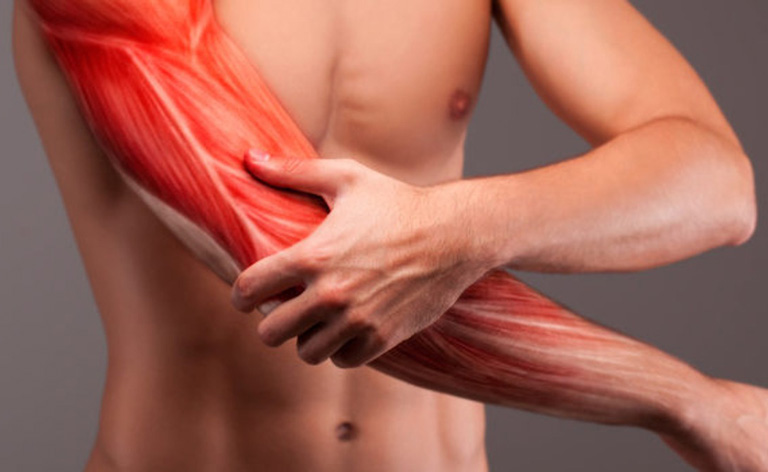 Dấu hiệu đau cơ bắp tay
