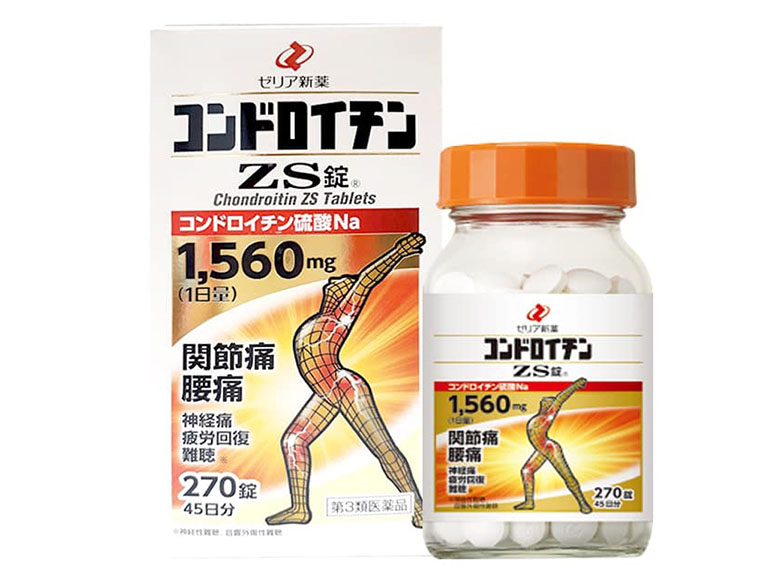 Viên uống ZS Chondroitin của Nhật giúp tái tạo sụn khớp