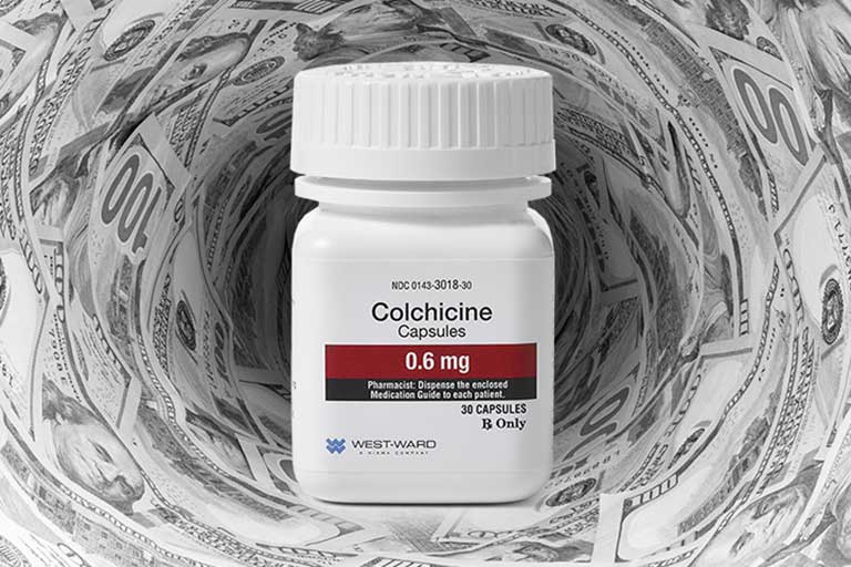 thuốc colchicine điều trị bệnh giả gout