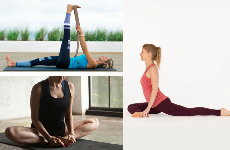 bài tập yoga chữa đau khớp háng